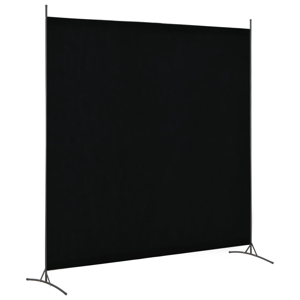 vidaXL 1 Panel Room Divider Black 175x180 cm