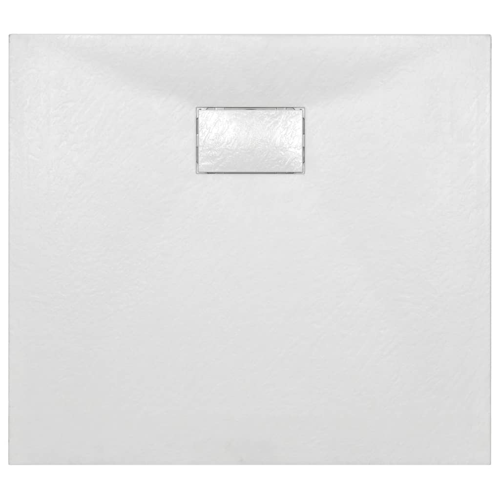 Shower Base Pan with Center Drain Shower Tray Bath Pan SMC Rectangular vidaXL - Picture 41 of 96