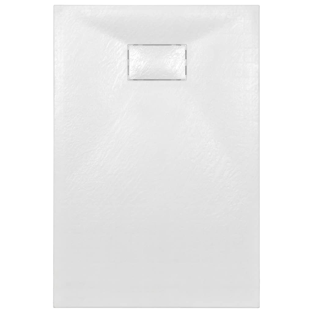 Shower Base Pan with Center Drain Shower Tray Bath Pan SMC Rectangular vidaXL - Picture 89 of 96