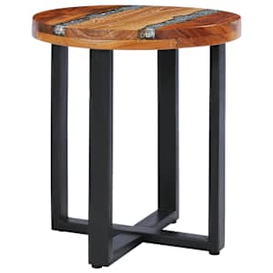 Konferenční stolek 40 x 45 cm masivní teak a polyresin - obrázek 7