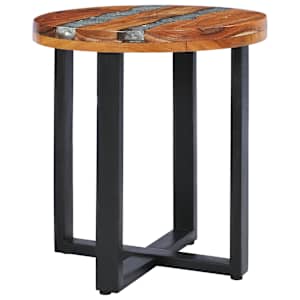 Konferenční stolek 40 x 45 cm masivní teak a polyresin - obrázek 9