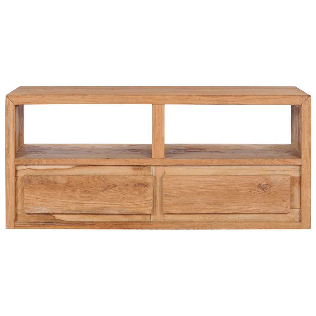 Thumbnail - vidaXL TV-Schrank 90x30x40 cm Massivholz Teak