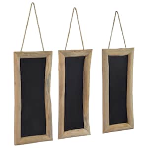 Tabule 3 ks 30 x 70 cm masivní teakové dřevo - obrázek 2