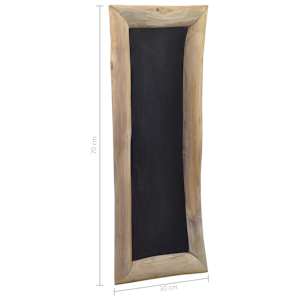 Tabule 3 ks 30 x 70 cm masivní teakové dřevo - obrázek 6