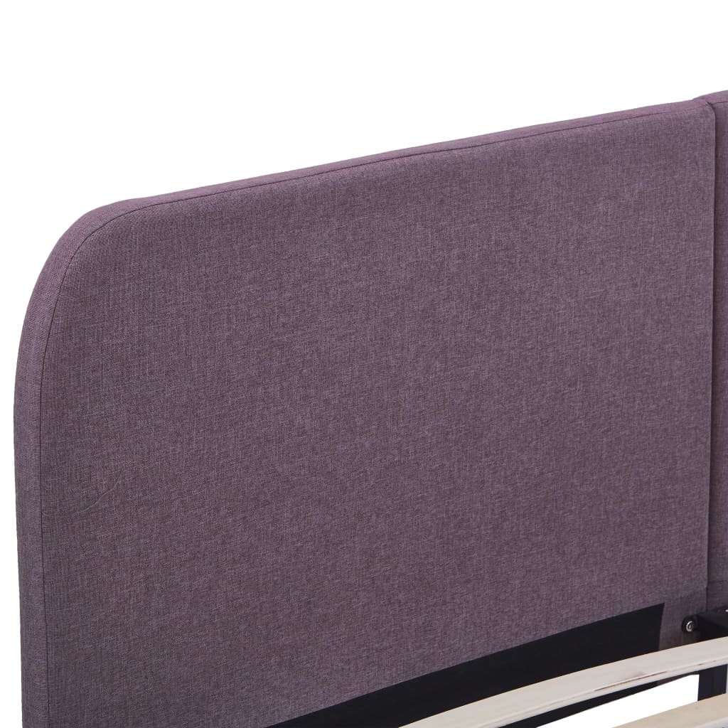 Alternativ bild 2 för VidaXl Sängram Taupe Tyg Ljusa Ben 200X180 Cm