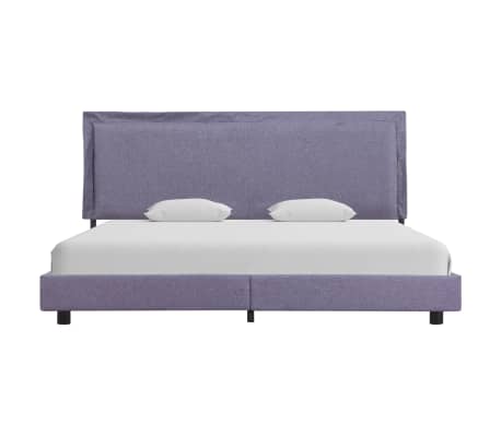 vidaXL R&uacute;mgrind &aacute;n d&yacute;nu Lj&oacute;sgr&aacute;tt efni 150x200 cm