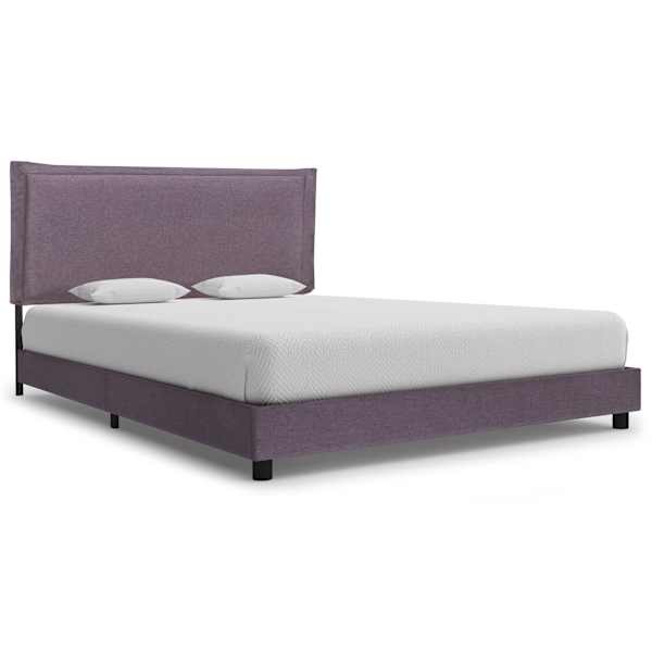 vidaXL Voodiraam ilma Madratsita Taupe Kangas 135x190 cm
