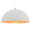 vidaXL laelamp, valge ja kuldne, &Oslash;50 cm E27