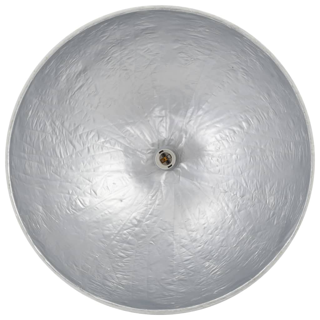Fehér-ezüst függőlámpa Ø50 cm E27 