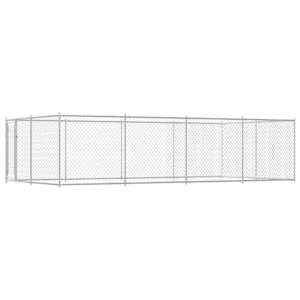 vidaXL koeraaed 7,6 x 3,8 x 1,9 m
