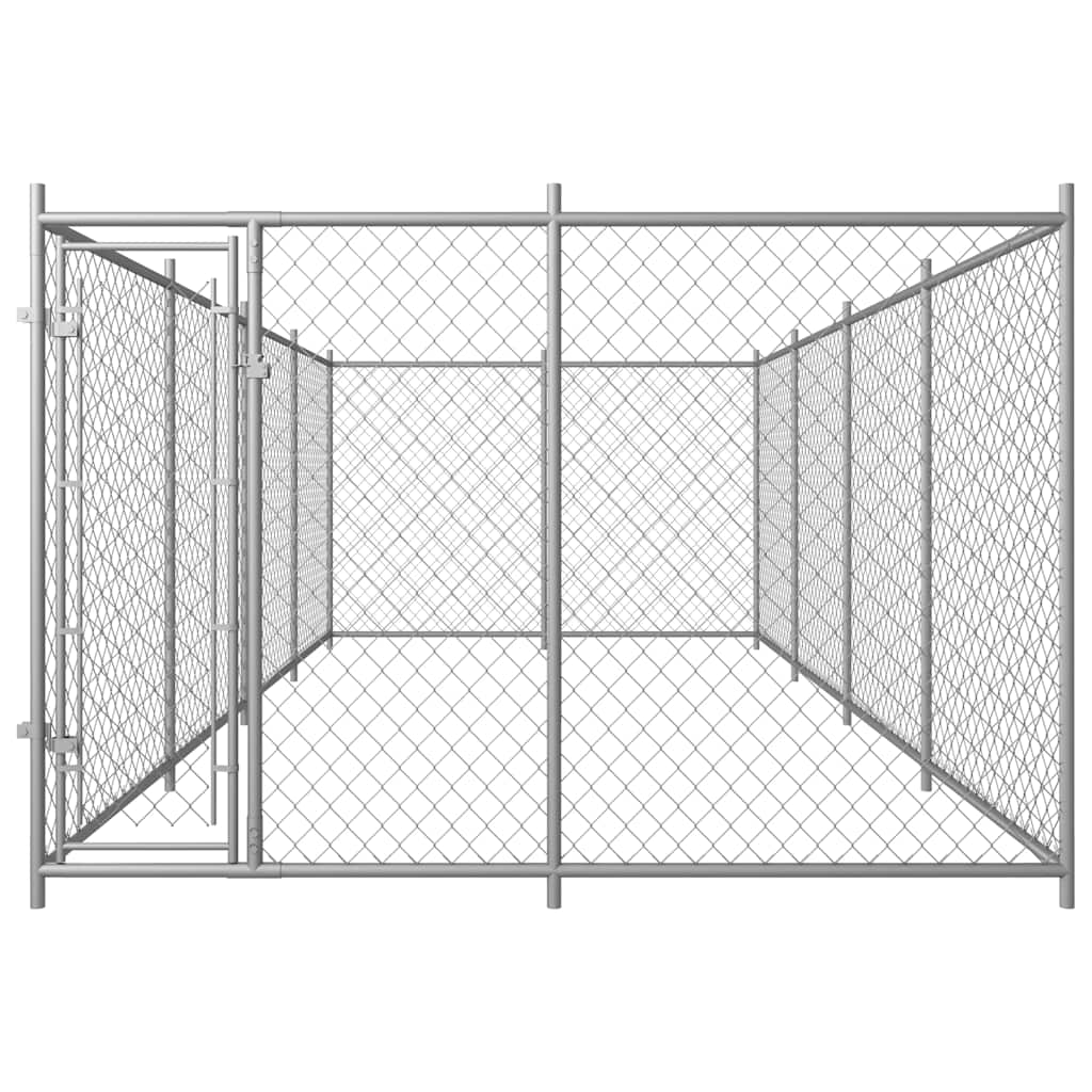 

vidaXL Hondenkennel voor buiten 8x4x2 m