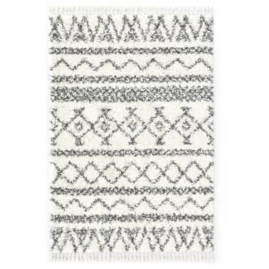 Vidaxl Tapis Berbère Pp Beige Et Gris 80x150 Cm Vidaxlch