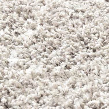 vidaXL Alfombra bereber peluda PP color arena y beige Alfombra Bereber Peluda Pp Color Arena Y Beige 160x230 Cm
