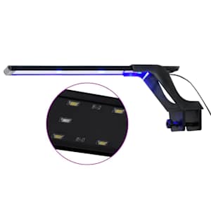 LED světlo do akvária se svorkami 35–55 cm modré a bílé