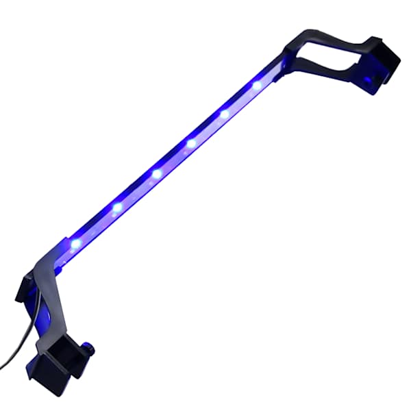 vidaXL akvaariumi LED-tuli klambritega 55&ndash;70 cm, sinine ja valge