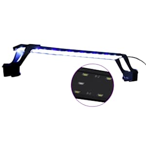 LED světlo do akvária se svorkami 55–70 cm modré a bílé - obrázek 2