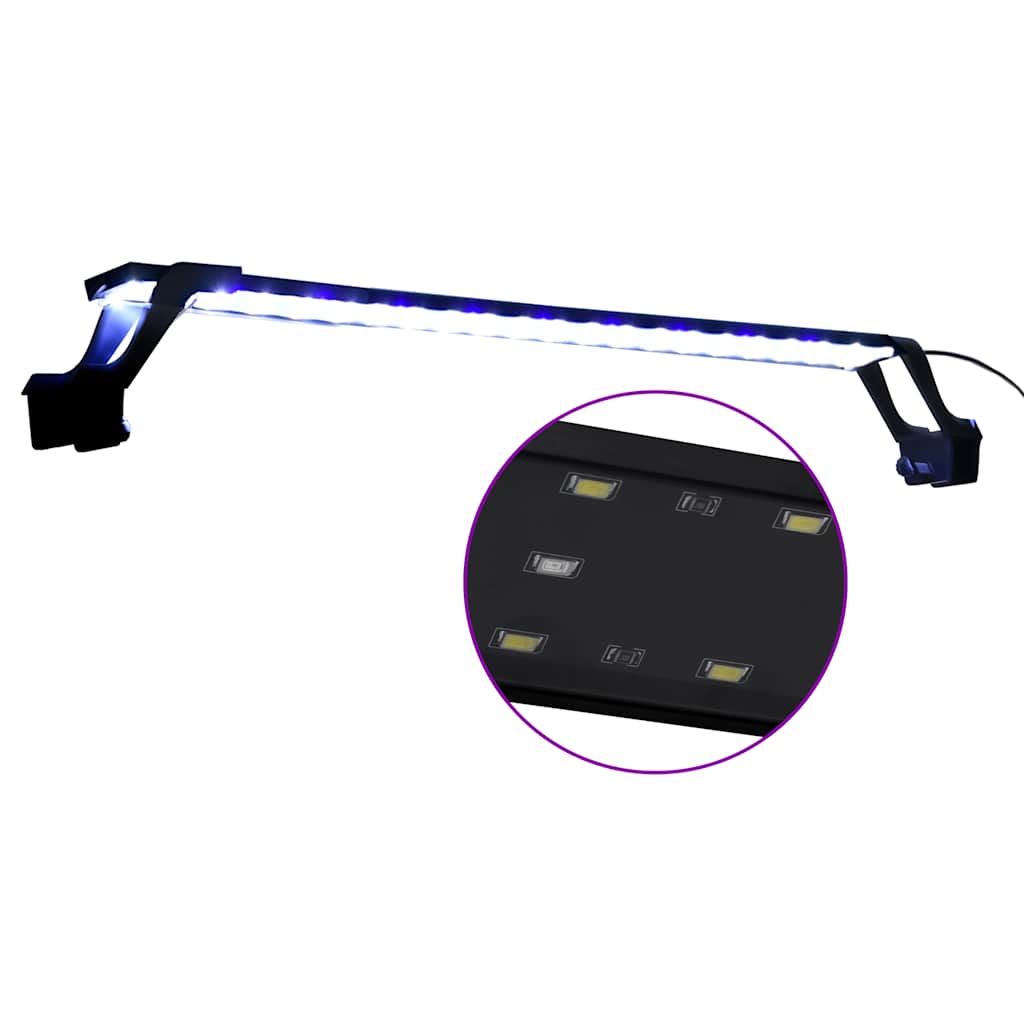 

vidaXL Aquariumlamp met klemmen LED 75-90 cm blauw en wit