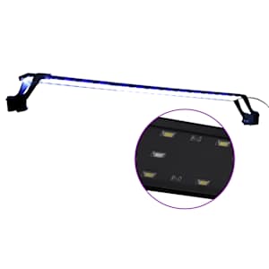 LED světlo do akvária se svorkami 90–105 cm modré a bílé - obrázek 2