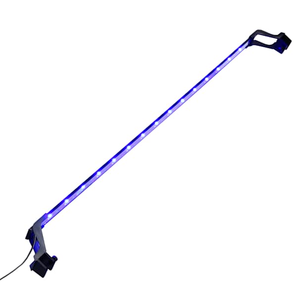 vidaXL akvaariumi LED-tuli klambritega 115&ndash;130 cm, sinine ja valge
