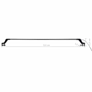 LED světlo do akvária se svorkami 155–130 cm modré a bílé - obrázek 10