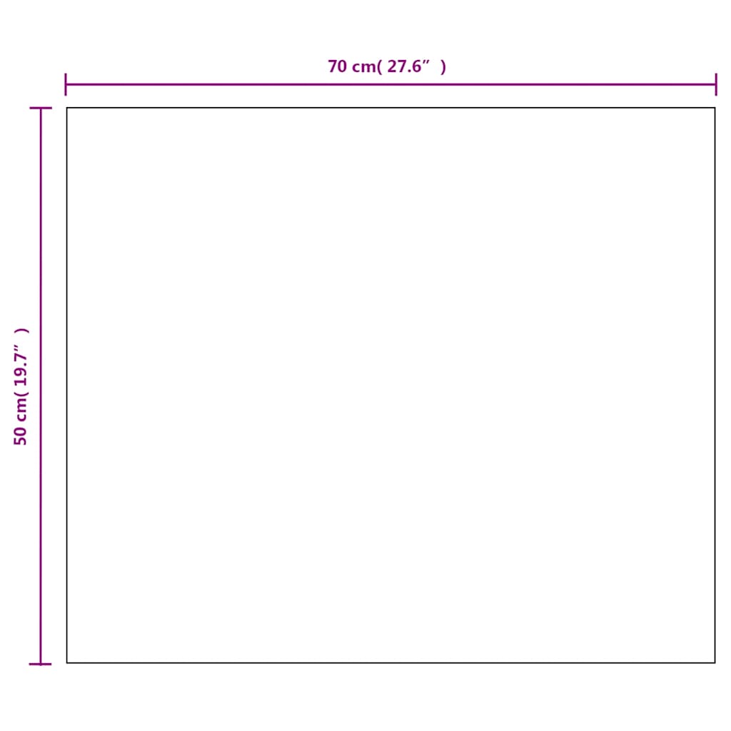 Frameless Glass Wall Mirror with LED Lights in Multiple Sizes vidaXL - Picture 79 of 96