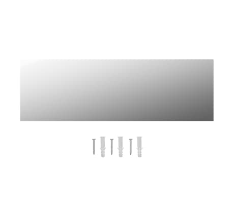 vidaXL Espejo sin marco vidrio 120x30 cm