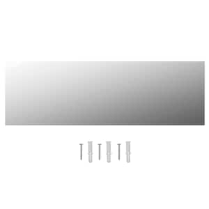 vidaXL Espejo sin marco vidrio 120x30 cm