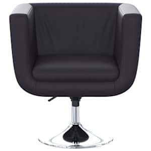 vidaXL Drehsessel Braun Kunstleder