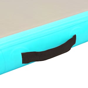Nafukovací cvičební podložka s pumpou 300x100x10 cm PVC zelená - obrázek 10