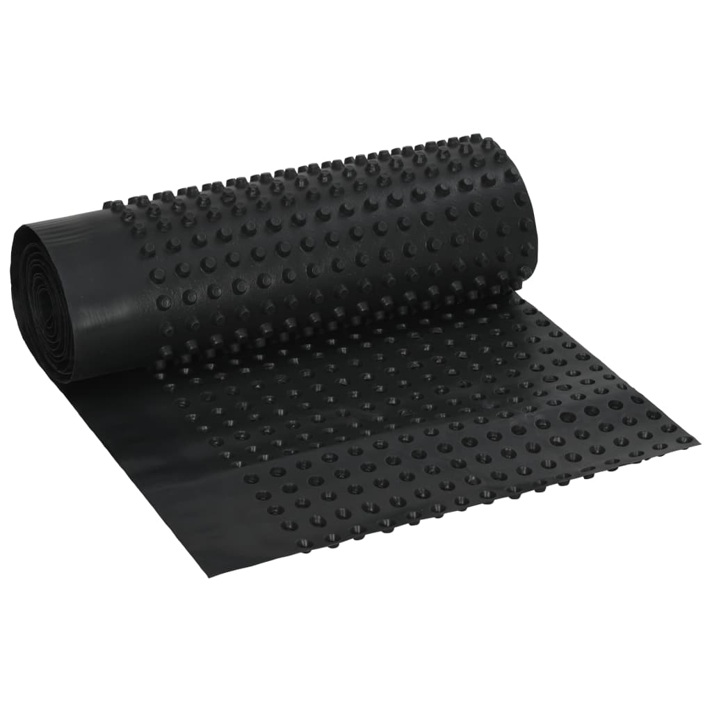 vidaXL Membrană de drenaj cu crampoane 2 buc, 0,5x20 m, HDPE, 400 g/m²