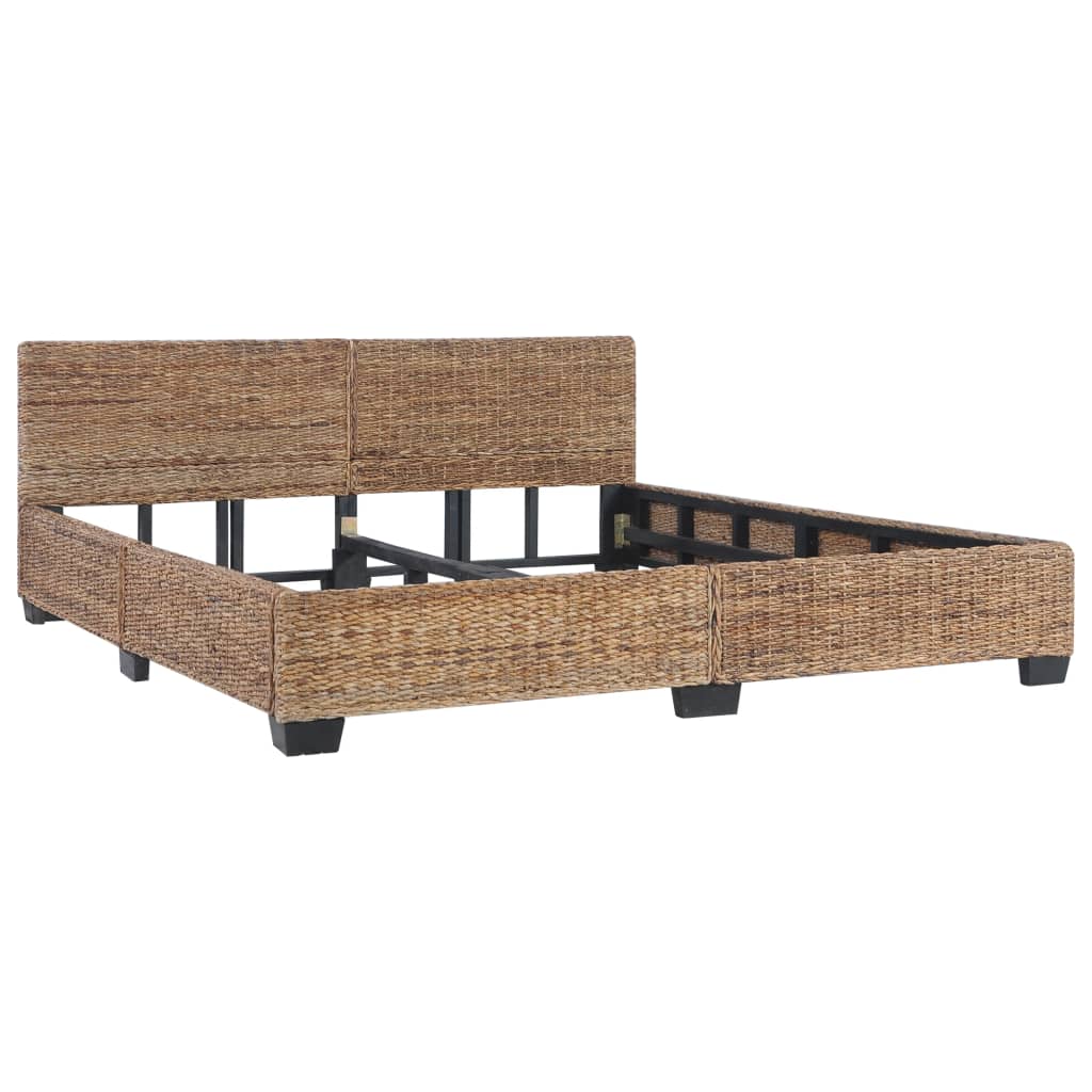 

vidaXL Bedframe natuurlijk rattan 180x200 cm