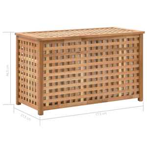 Truhla na prádlo 77,5 x 37,5 x 46,5 masivní ořechové dřevo - obrázek 8