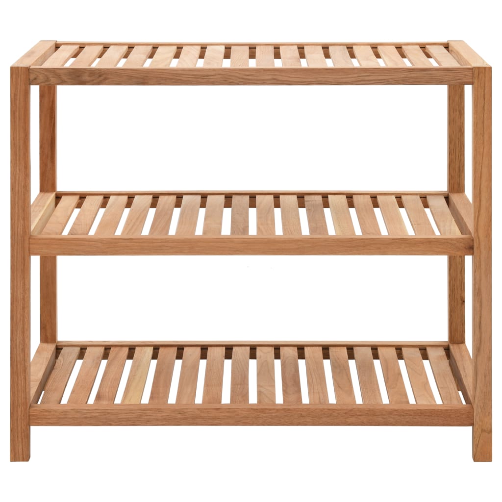 

vidaXL Badkamerrek 65x40x55 cm massief walnotenhout