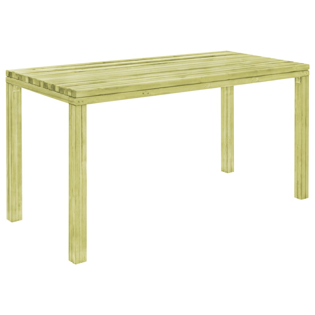 vidaXL Τραπεζαρία Κήπου 150 x 75,5 x 77 εκ. Εμποτισμένο Ξύλο Πεύκου