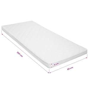 Vrchní matrace 80 x 200 cm studená pěna nopky 6 cm - obrázek 9