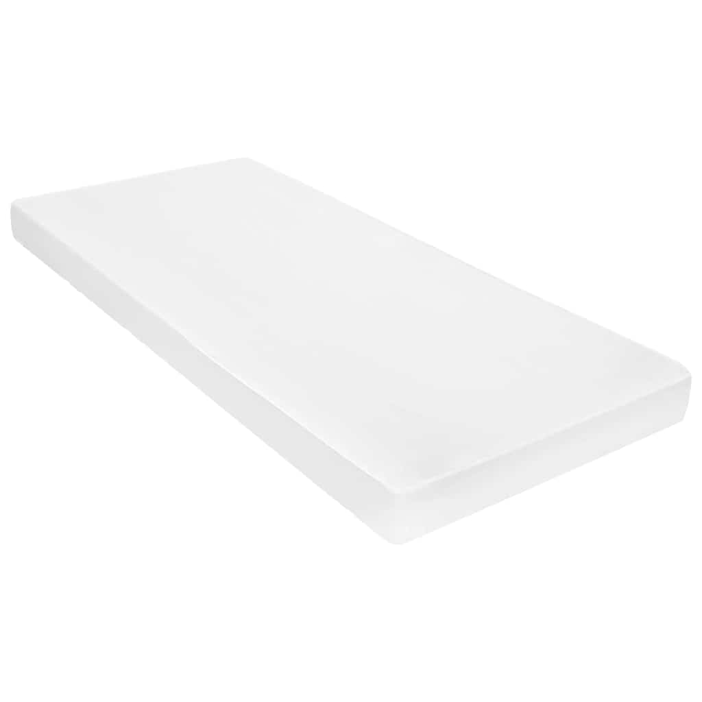 vidaXL Matras 7 Zone 10 cm PU-schuim H2 H3 100x200 cm afbeelding