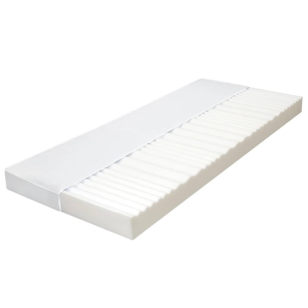 vidaXL Matrace 160 x 200 cm 7 zón PU pěna 10 cm H2 H3
