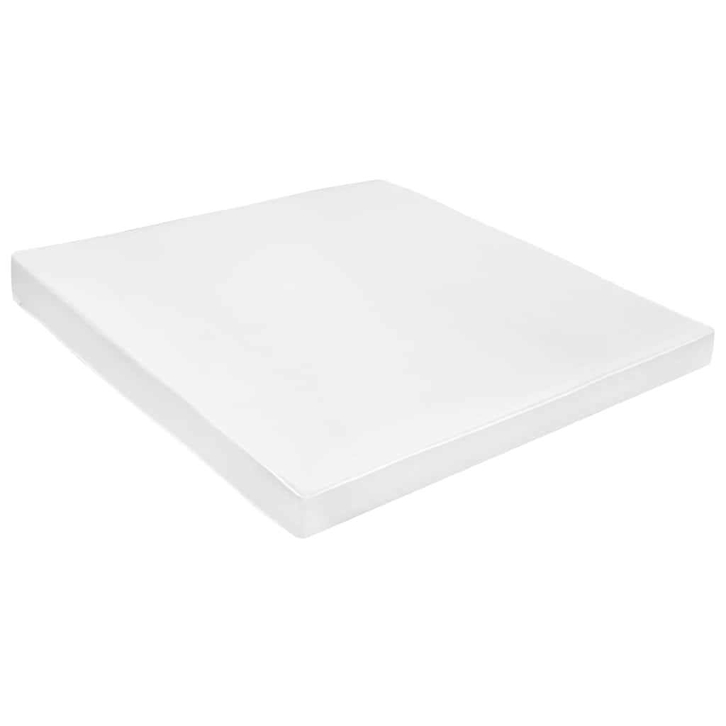 vidaXL Matras 7 Zone 10 cm PU-schuim H2 H3 180x200 cm afbeelding