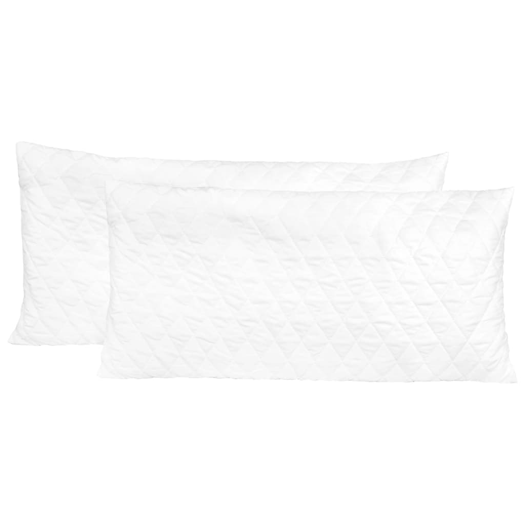 vidaXL Polštáře 2 ks 80 x 40 x 14 cm paměťová pěna