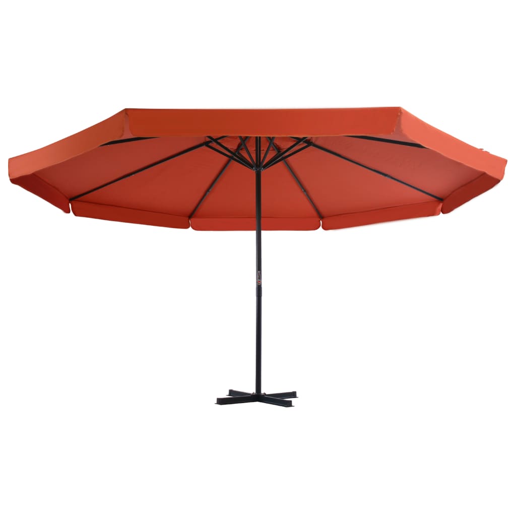 vidaXL Sonnenschirm mit Schirmständer Terrakotta-Rot