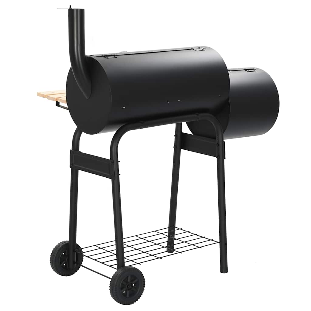 vidaXL Classic Charcoal BBQ Offset Smoker