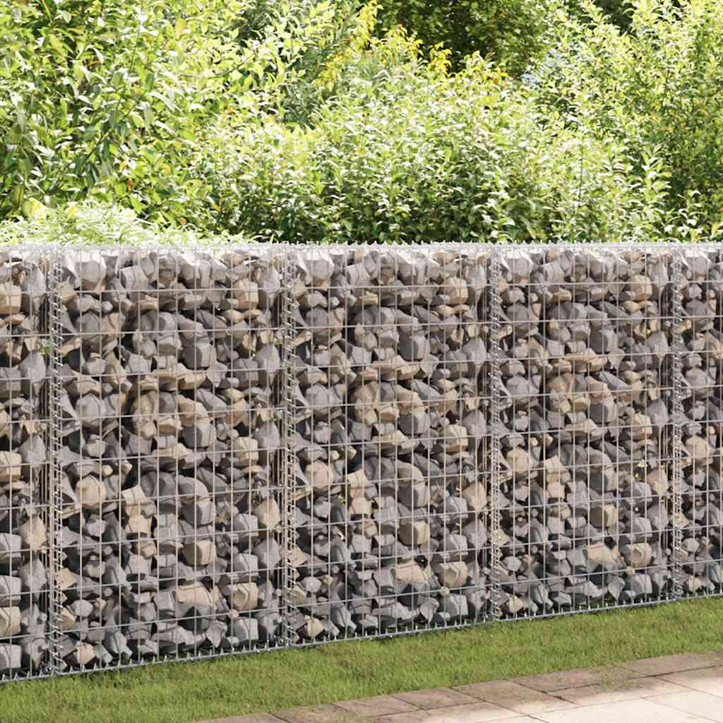 horganyzott acél gabion fal fedéllel 50 x 20 x 100 cm