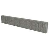 vidaXL Gabbione in Acciaio Zincato Coperto 900 x 50 x 150 cm
