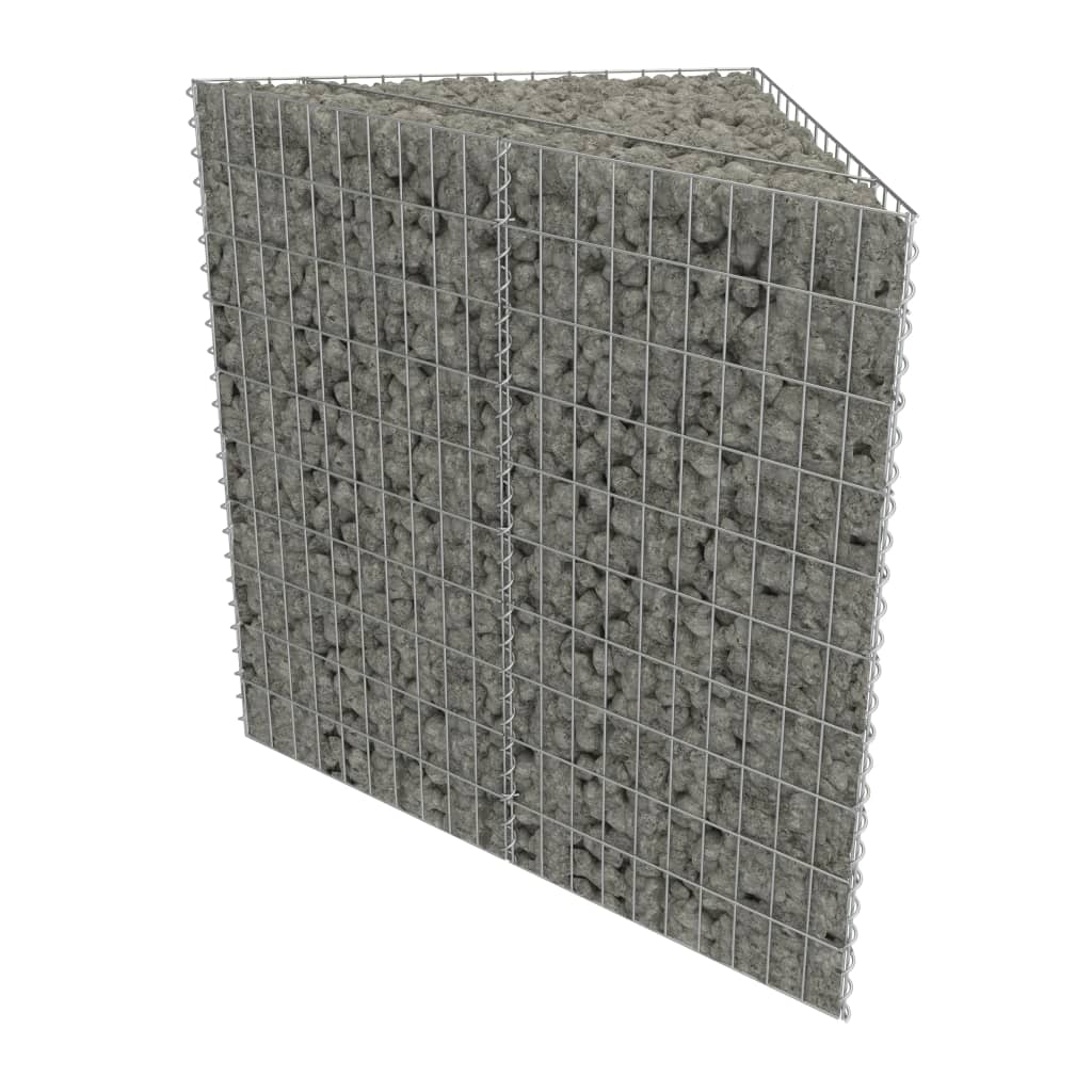 

vidaXL Gabion Raised Bed Galvanized Steel 29.5"x29.5"x39.4"
