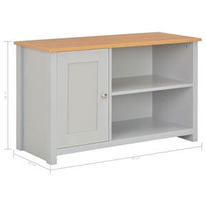 TV stolek šedý 95 x 39 x 58 cm - obrázek 9