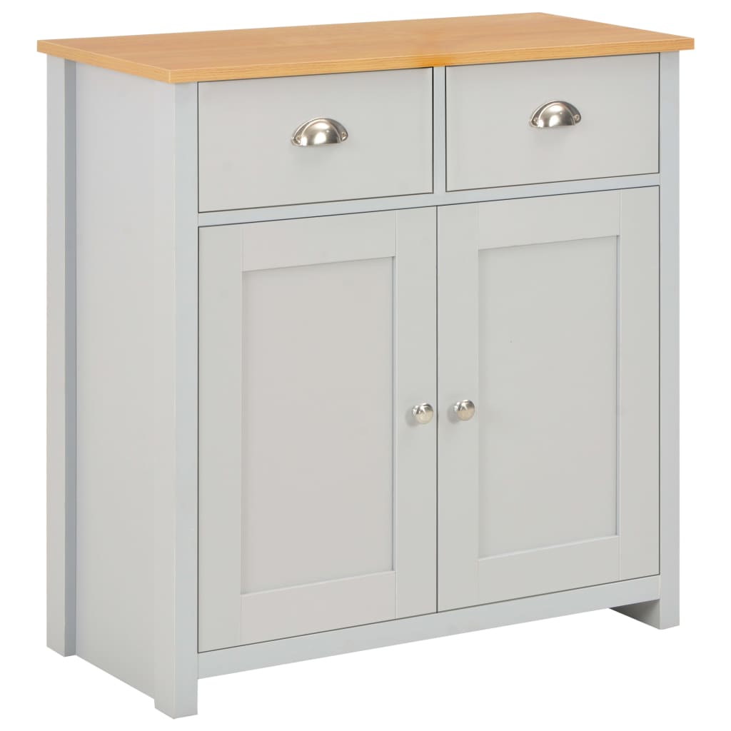 Sideboard Grau Sideboard Grau 79 x 35 x 81 cm