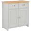 vidaXL szürke komód 79 x 35 x 81 cm termék 2. képe