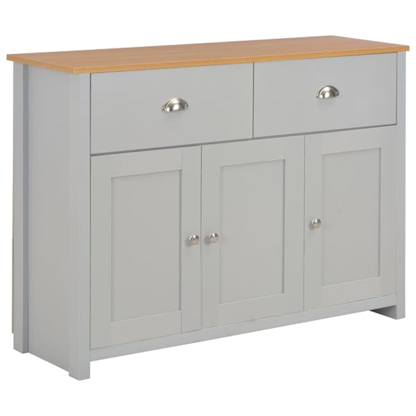 vidaXL puhvetkapp hall 112 x 35 x 81 cm MDF