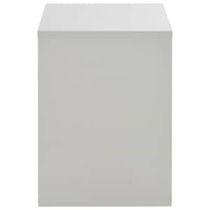 Toaletní stolek se zrcadlem a stoličkou šedý 104 x 45 x 131 cm - obrázek 7