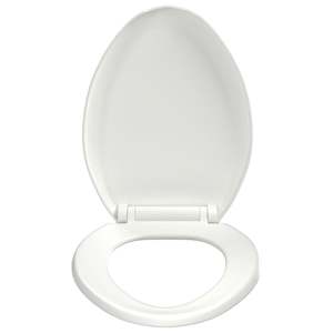 Toaletní sedátko pomalé sklápění rychloupínací bílé - obrázek 5